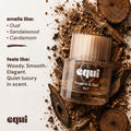 Equi Fougere & Oud inspired by Tom Ford Oud Wood perfume bottle with oud, sandalwood, and cardamom.