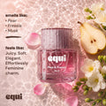 Equi Pear & Freesia inspired by Jo Malone English Pear & Freesia perfume bottle with pear, freesia, and musk.