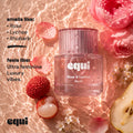 Equi Rose & Lychee inspired by Parfums de Marly Delina perfume bottle with rose, lychee, and rhubarb.